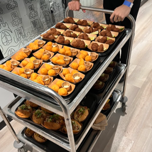 servicio de pase finger food
